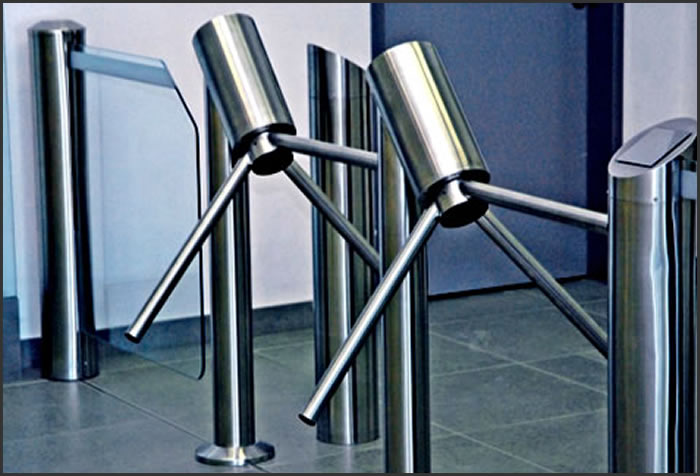 Turnstile tripod 100 Access Control and Attendance stand alone product